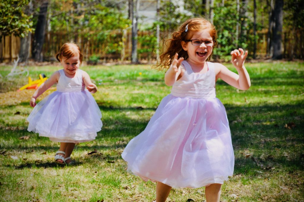 what is the meaning of resurrection day cute kids running in a field