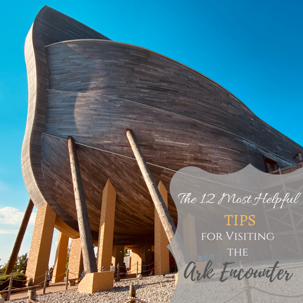 tips for visiting the ark encounter IG photo